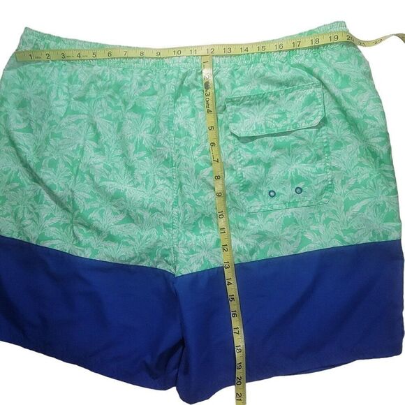 Vineyard Vines Chappy Swim Trunks Mens Size XXL 2XL Mesh Brief Palm Tropical GUC - Picture 10 of 15